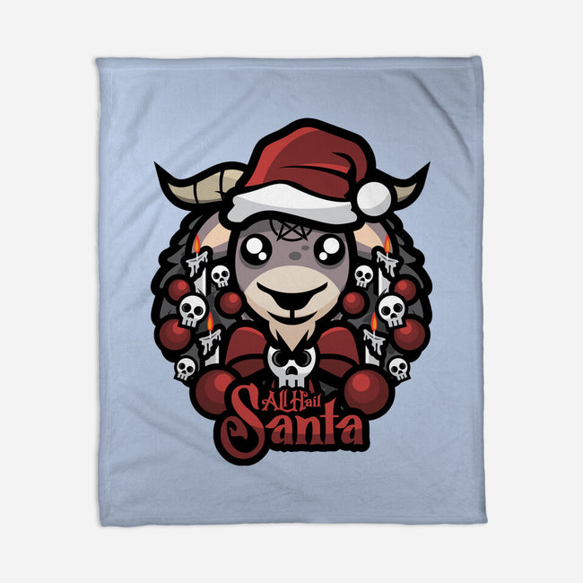 All Hail Santa-None-Fleece-Blanket-jrberger