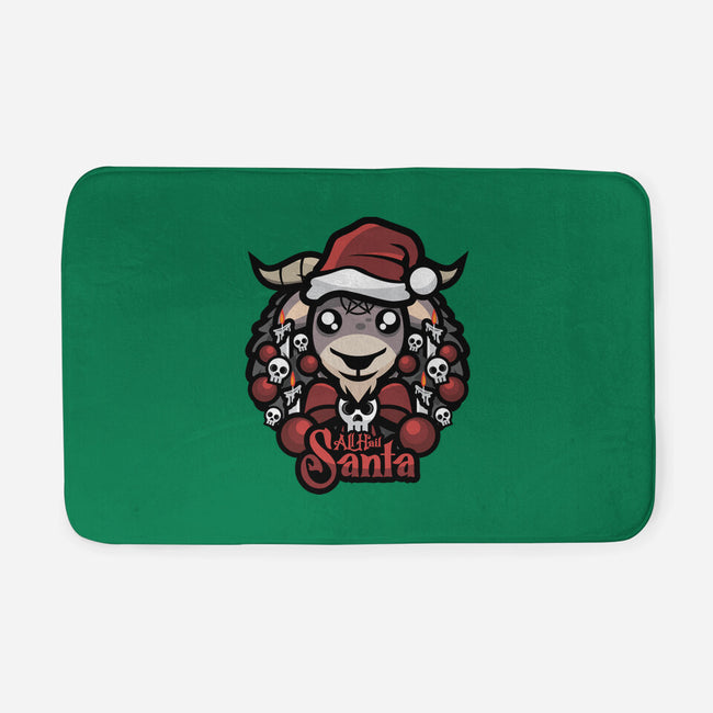 All Hail Santa-None-Memory Foam-Bath Mat-jrberger