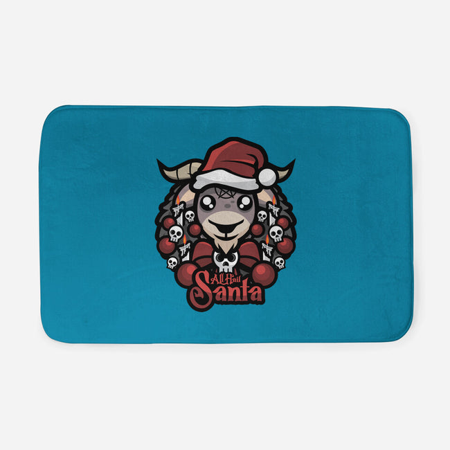 All Hail Santa-None-Memory Foam-Bath Mat-jrberger