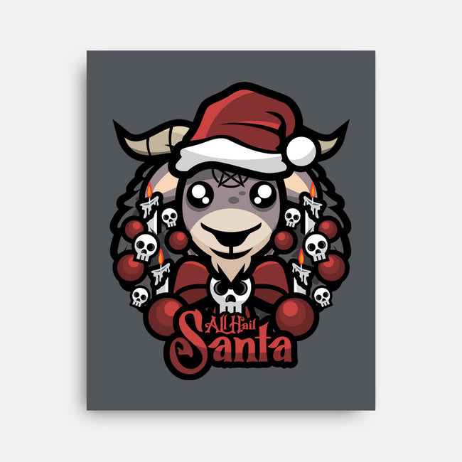 All Hail Santa-None-Stretched-Canvas-jrberger