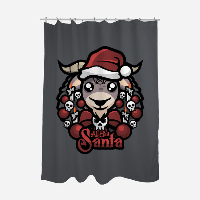 All Hail Santa-None-Polyester-Shower Curtain-jrberger