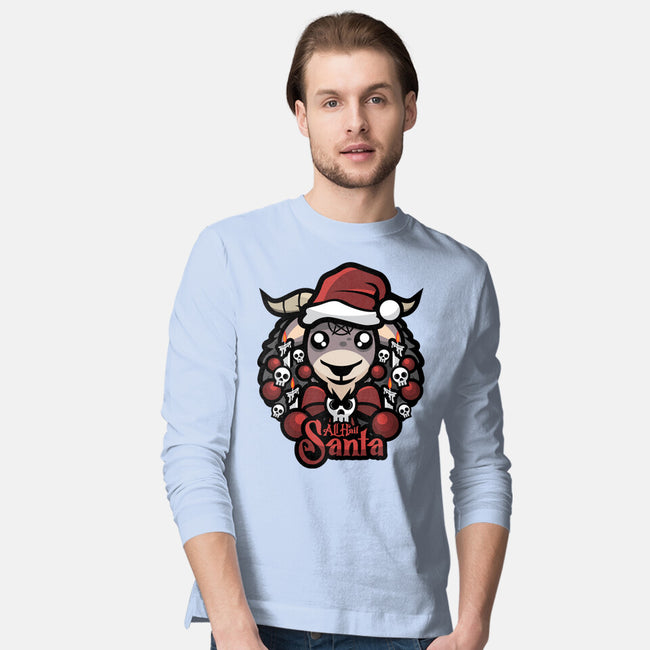 All Hail Santa-Mens-Long Sleeved-Tee-jrberger