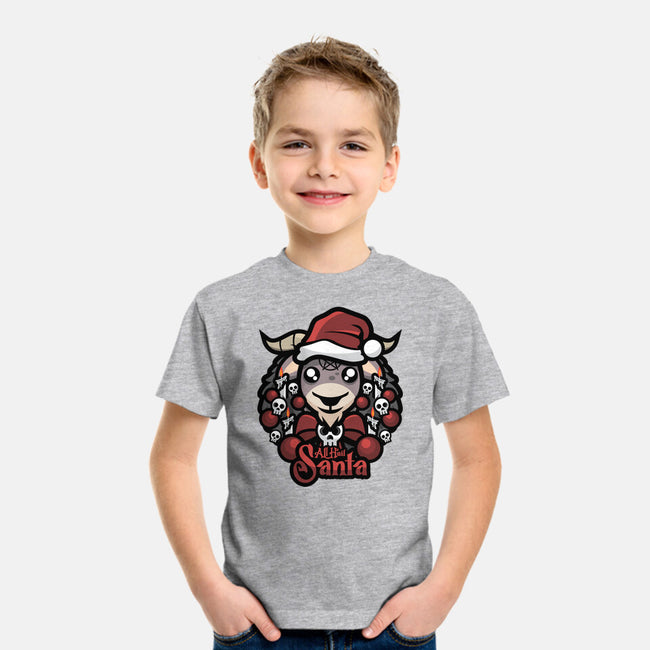 All Hail Santa-Youth-Basic-Tee-jrberger