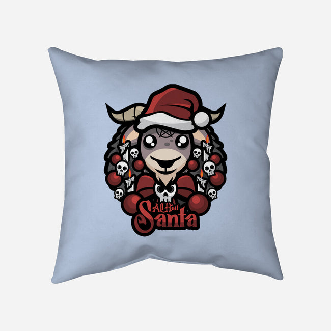 All Hail Santa-None-Removable Cover-Throw Pillow-jrberger