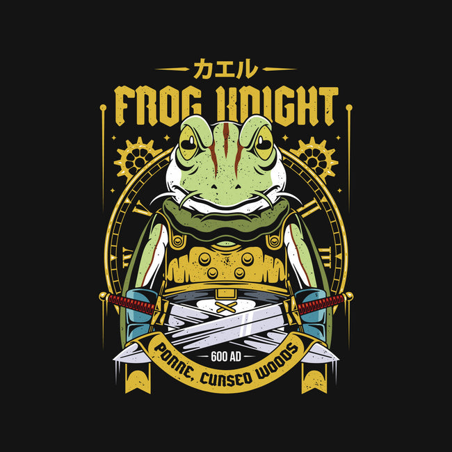 Glenn Frog Knight-Mens-Heavyweight-Tee-Alundrart