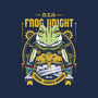 Glenn Frog Knight-None-Fleece-Blanket-Alundrart