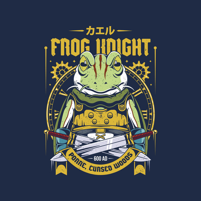 Glenn Frog Knight-Mens-Long Sleeved-Tee-Alundrart