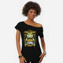 Glenn Frog Knight-Womens-Off Shoulder-Tee-Alundrart