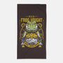 Glenn Frog Knight-None-Beach-Towel-Alundrart