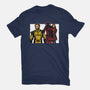 Distracted Deadpool-Womens-Basic-Tee-AndreusD