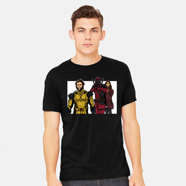 Distracted Deadpool-Mens-Heavyweight-Tee-AndreusD