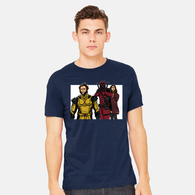 Distracted Deadpool-Mens-Heavyweight-Tee-AndreusD