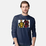 Distracted Deadpool-Mens-Long Sleeved-Tee-AndreusD