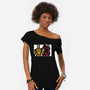 Distracted Deadpool-Womens-Off Shoulder-Tee-AndreusD