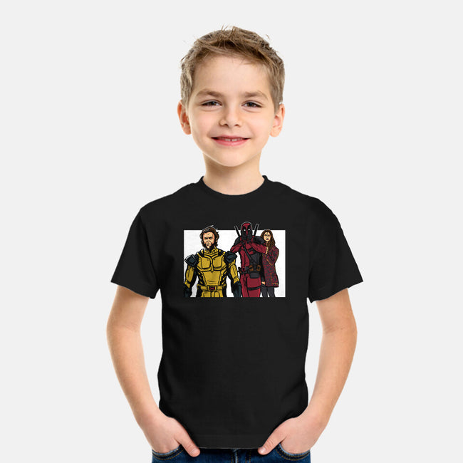 Distracted Deadpool-Youth-Basic-Tee-AndreusD