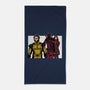 Distracted Deadpool-None-Beach-Towel-AndreusD