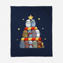 Magical Owl Tree-None-Fleece-Blanket-Vallina84