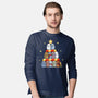 Magical Owl Tree-Mens-Long Sleeved-Tee-Vallina84