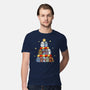 Magical Owl Tree-Mens-Premium-Tee-Vallina84