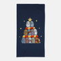 Magical Owl Tree-None-Beach-Towel-Vallina84