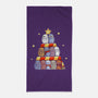 Magical Owl Tree-None-Beach-Towel-Vallina84