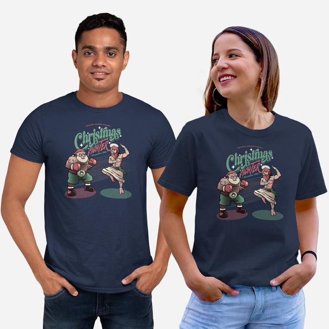 Holidays Fighting-Unisex-Basic-Tee-tobefonseca