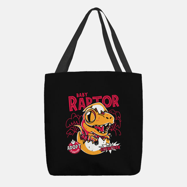 Baby Raptor-None-Basic Tote-Bag-estudiofitas