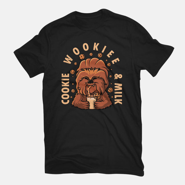 Cookie Wookee And Milk-Womens-Fitted-Tee-erion_designs