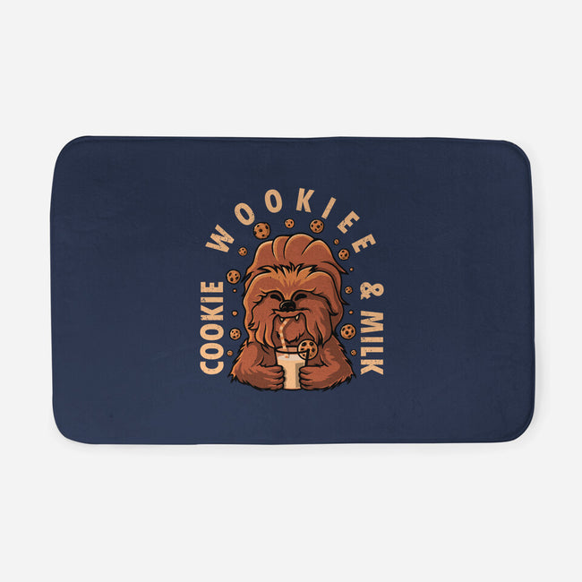 Cookie Wookee And Milk-None-Memory Foam-Bath Mat-erion_designs