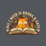 All I Need Is Books And Cats-None-Glossy-Sticker-erion_designs