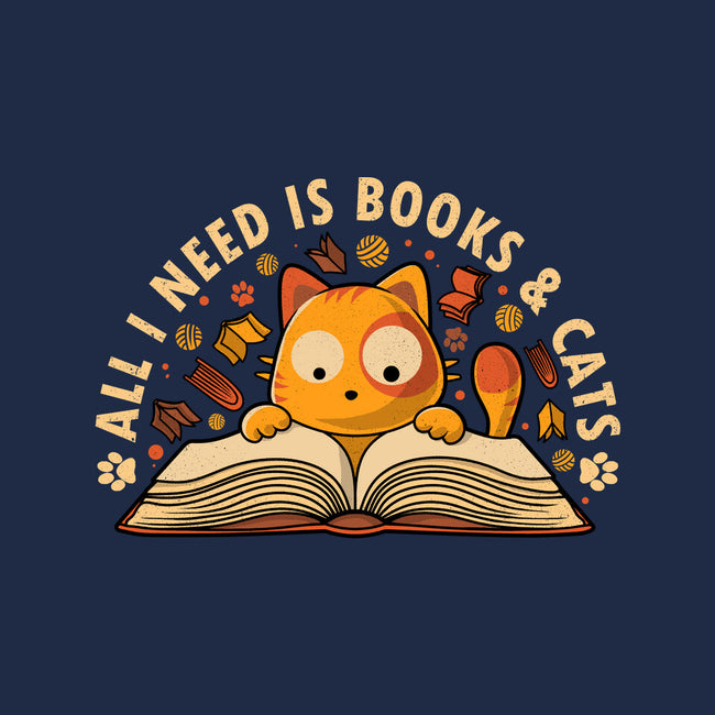 All I Need Is Books And Cats-None-Basic Tote-Bag-erion_designs