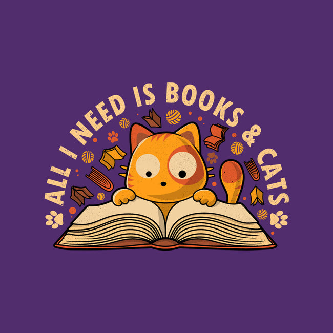 All I Need Is Books And Cats-None-Indoor-Rug-erion_designs