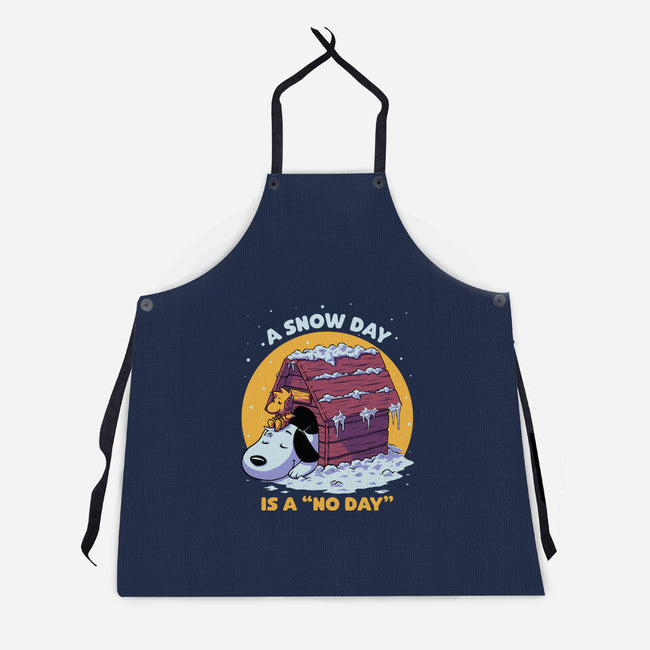 Beagle Cozy Winter-Unisex-Kitchen-Apron-Studio Mootant