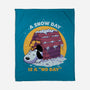 Beagle Cozy Winter-None-Fleece-Blanket-Studio Mootant