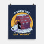 Beagle Cozy Winter-None-Matte-Poster-Studio Mootant