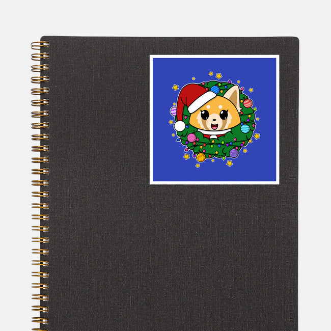 An Aggressively Merry Christmas-None-Glossy-Sticker-Alexhefe