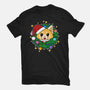 An Aggressively Merry Christmas-Mens-Basic-Tee-Alexhefe