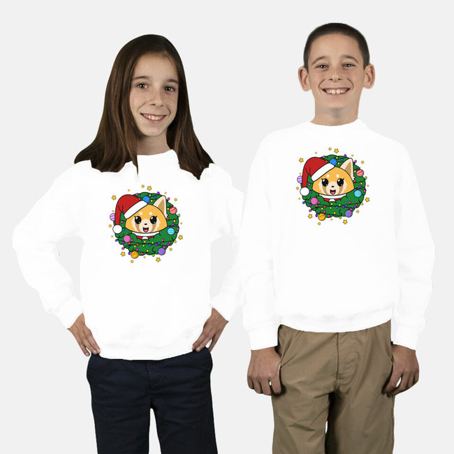 An Aggressively Merry Christmas-Youth-Crew Neck-Sweatshirt-Alexhefe