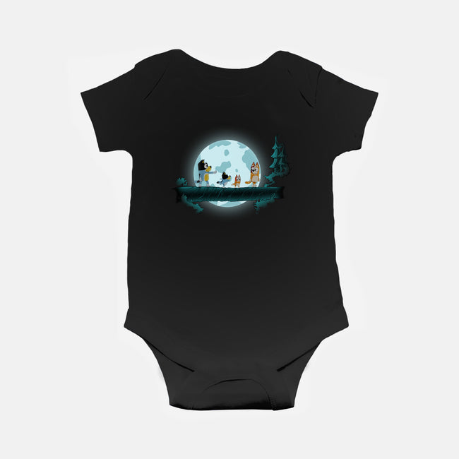 Bluey Matata-Baby-Basic-Onesie-MaxoArt