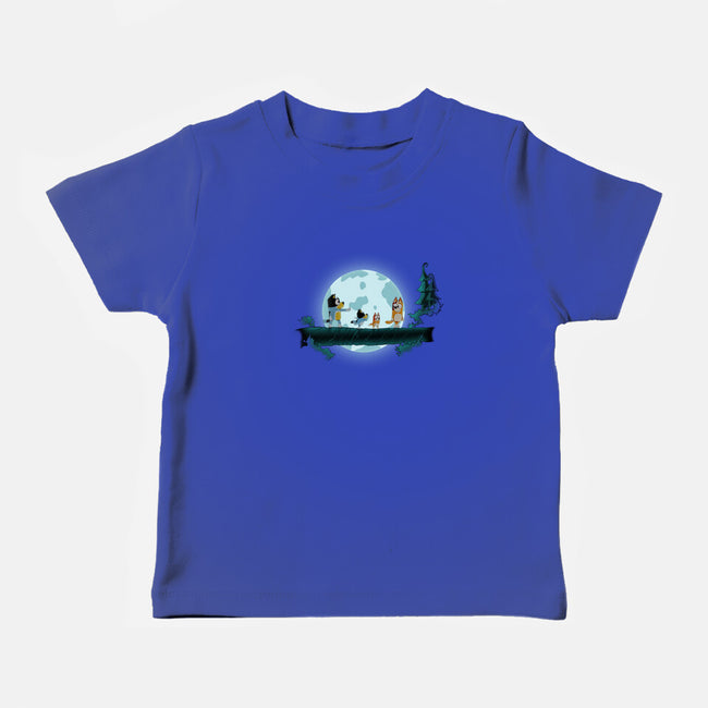 Bluey Matata-Baby-Basic-Tee-MaxoArt