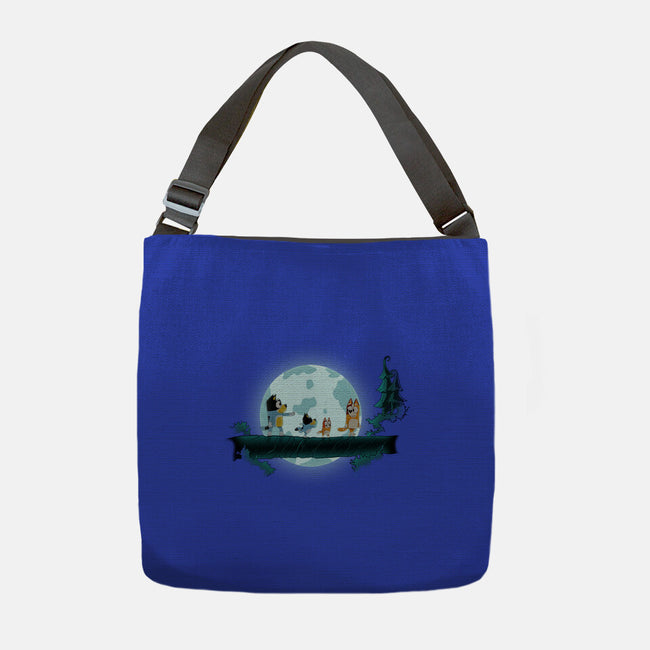 Bluey Matata-None-Adjustable Tote-Bag-MaxoArt