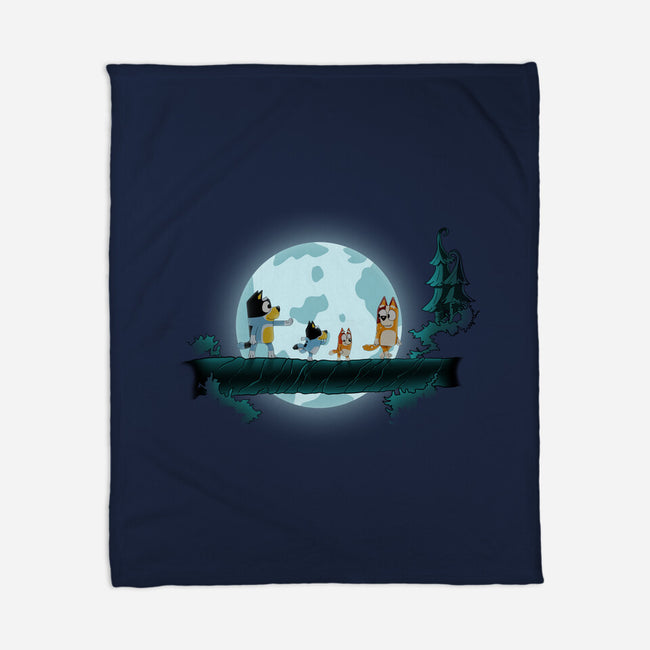 Bluey Matata-None-Fleece-Blanket-MaxoArt