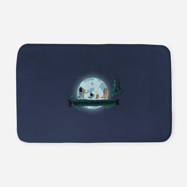 Bluey Matata-None-Memory Foam-Bath Mat-MaxoArt