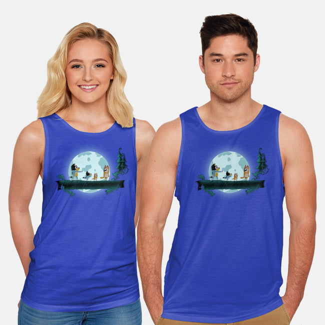 Bluey Matata-Unisex-Basic-Tank-MaxoArt