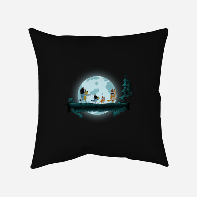 Bluey Matata-None-Removable Cover-Throw Pillow-MaxoArt