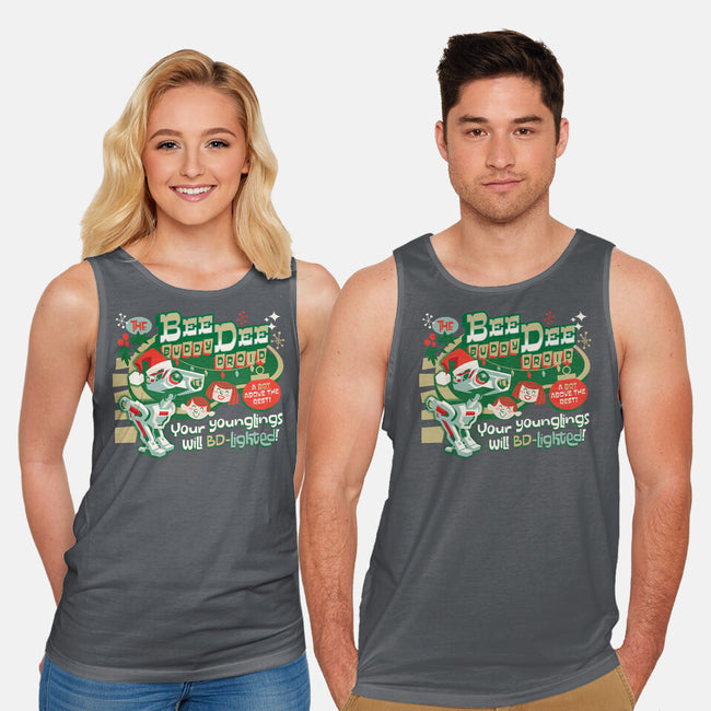 The Buddy Droid-Unisex-Basic-Tank-Wheels