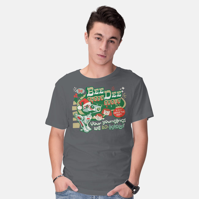 The Buddy Droid-Mens-Basic-Tee-Wheels