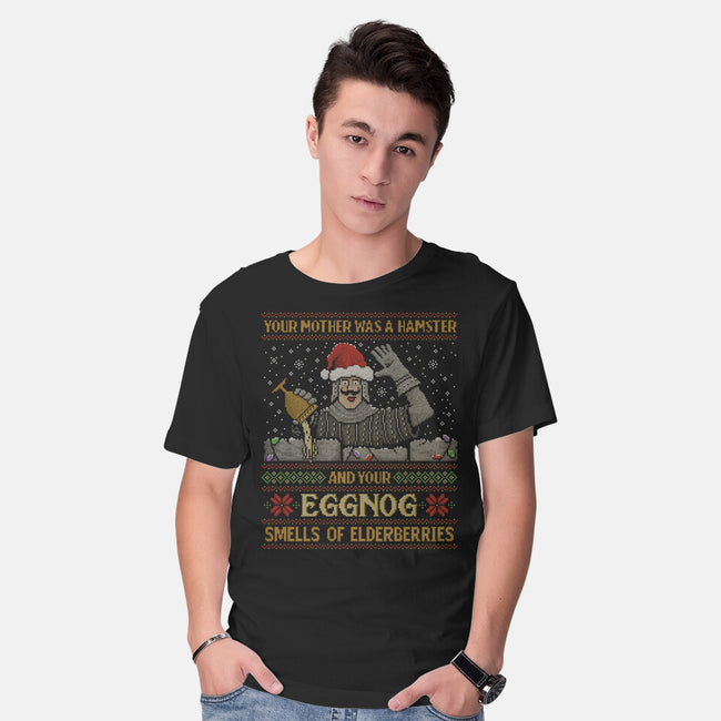 Your Eggnog Smells Of Elderberries-Mens-Basic-Tee-kg07