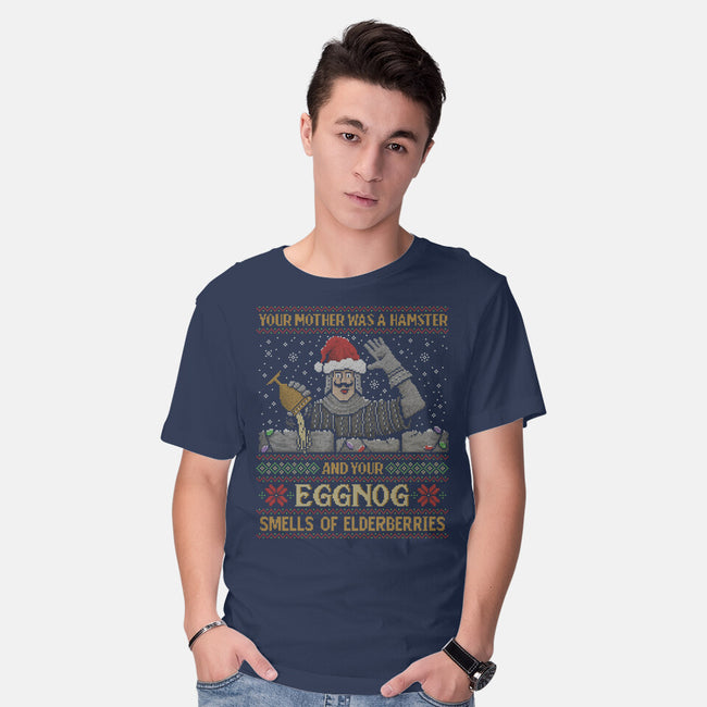 Your Eggnog Smells Of Elderberries-Mens-Basic-Tee-kg07