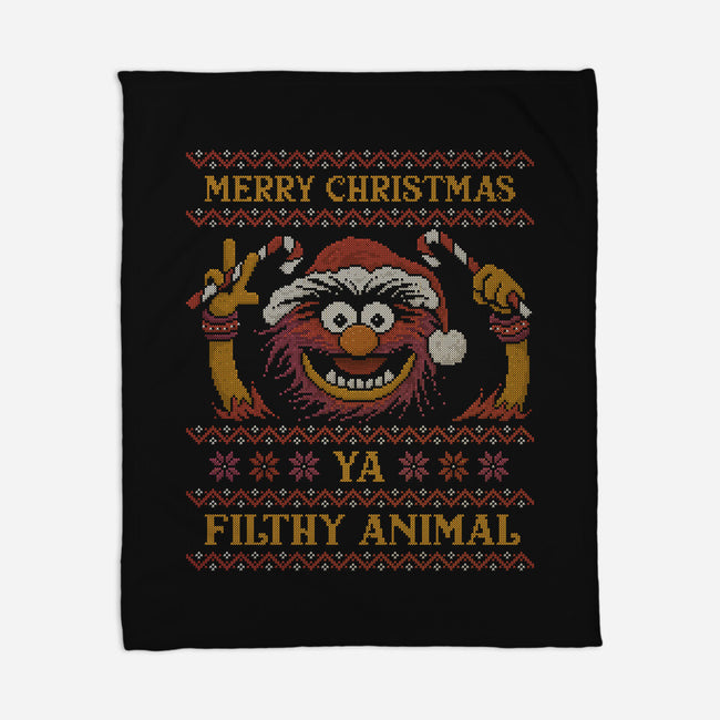 Ya Filthy Animal-None-Fleece-Blanket-kg07